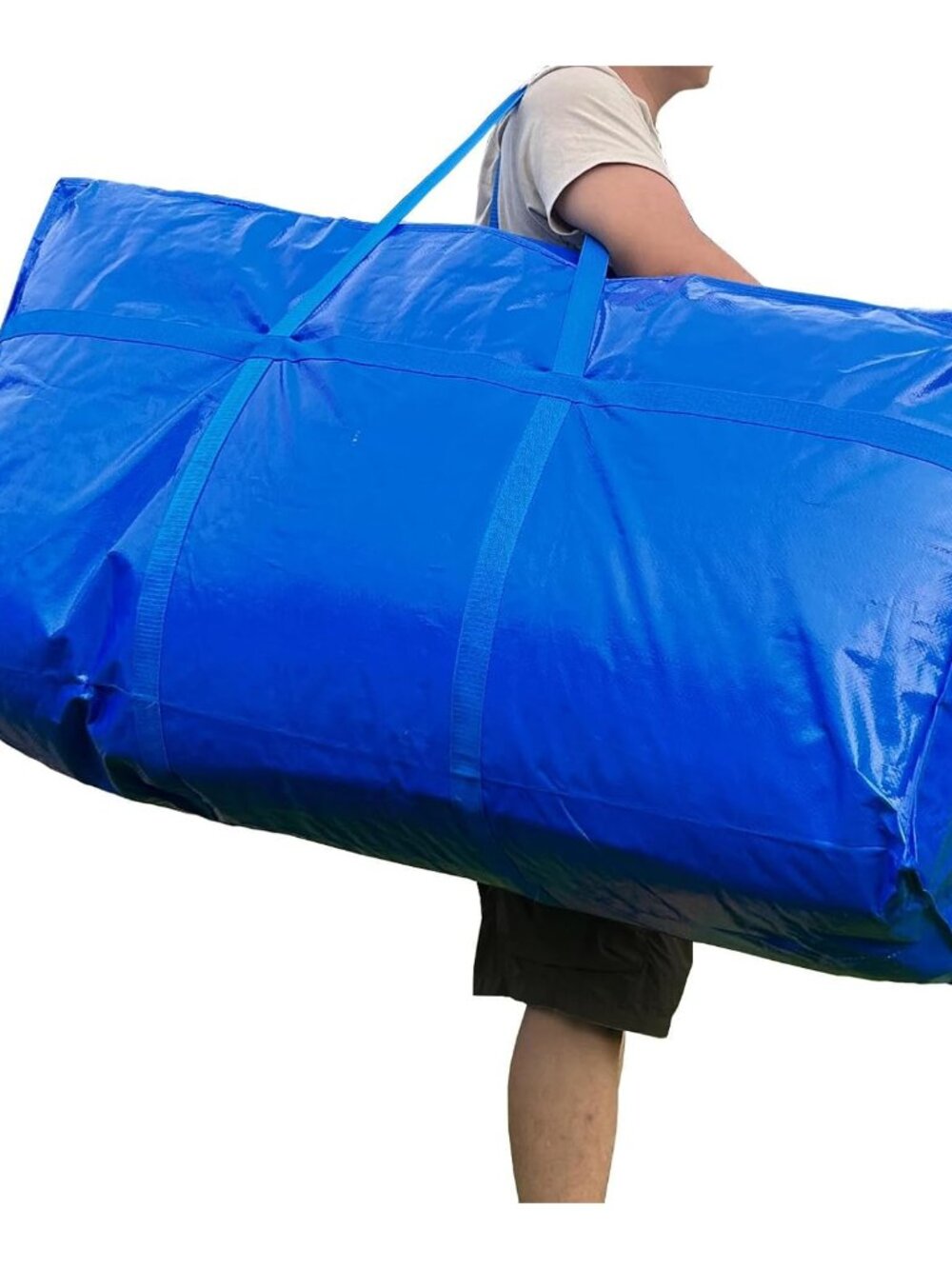 66 Gallon Extra Large Storage Bags, Huge Moving Bags Heavy Duty with Zipper